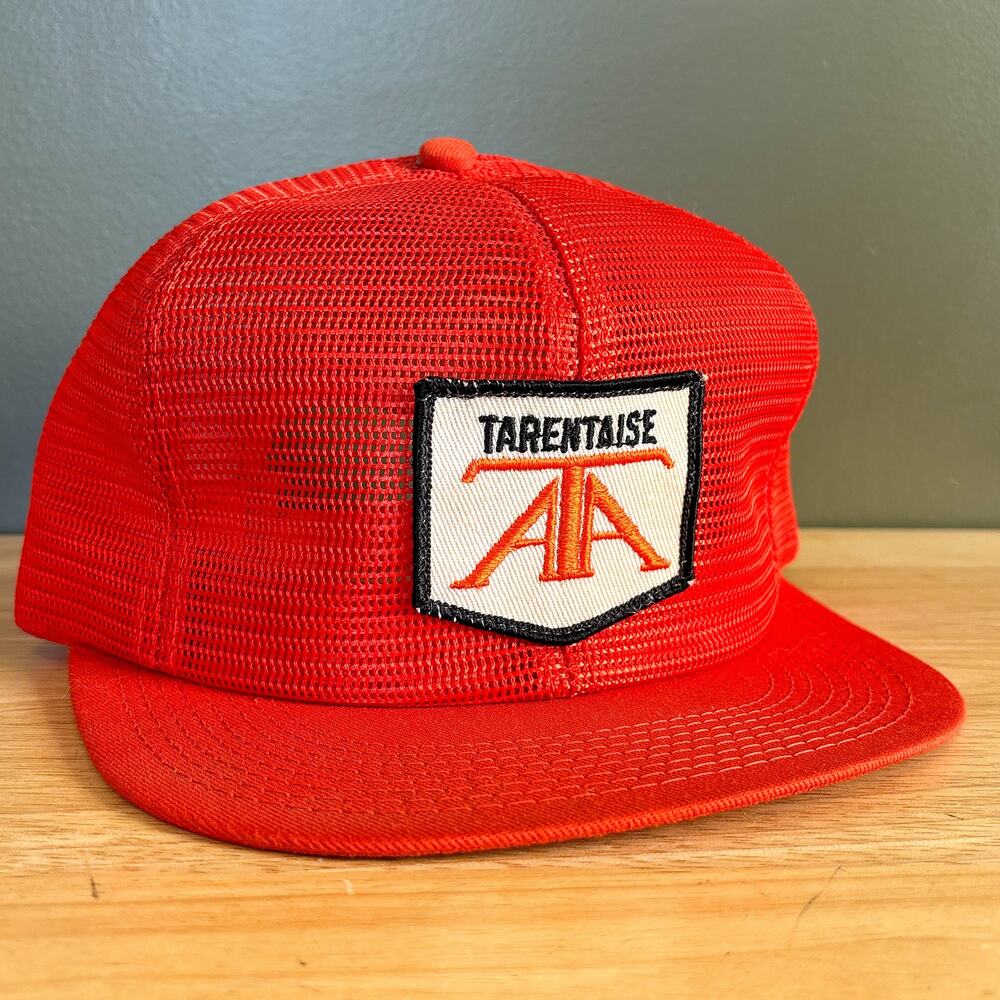 Vintage Tarentaise ATA Cattle Breed Orange All-Mesh Snapback Trucker Hat